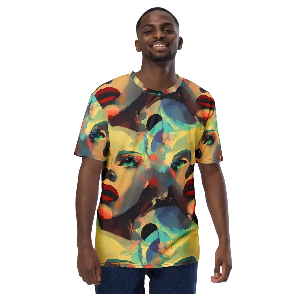 Astral Reflections on Men's Crew Neck T-Shirt — Front