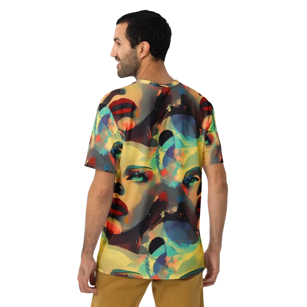 Astral Reflections on Men's Crew Neck T-Shirt — Back