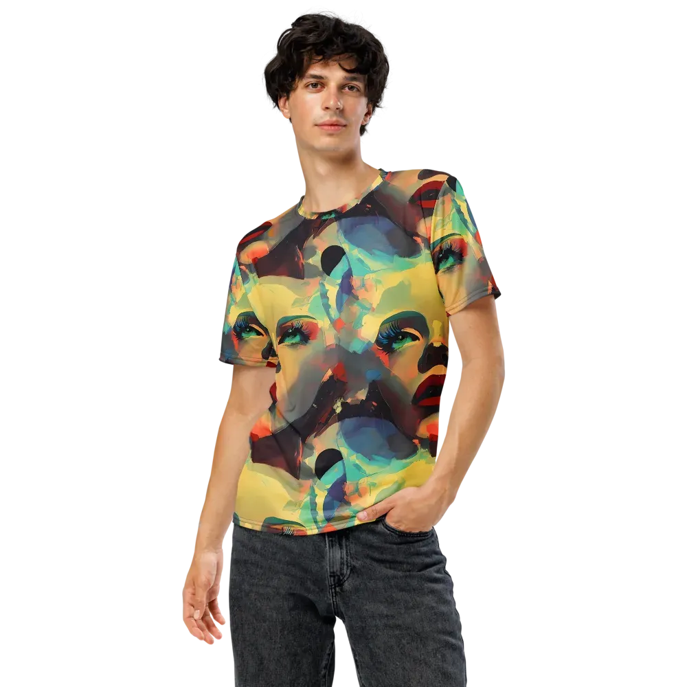 Astral Reflections on Men's Crew Neck T-Shirt — Front