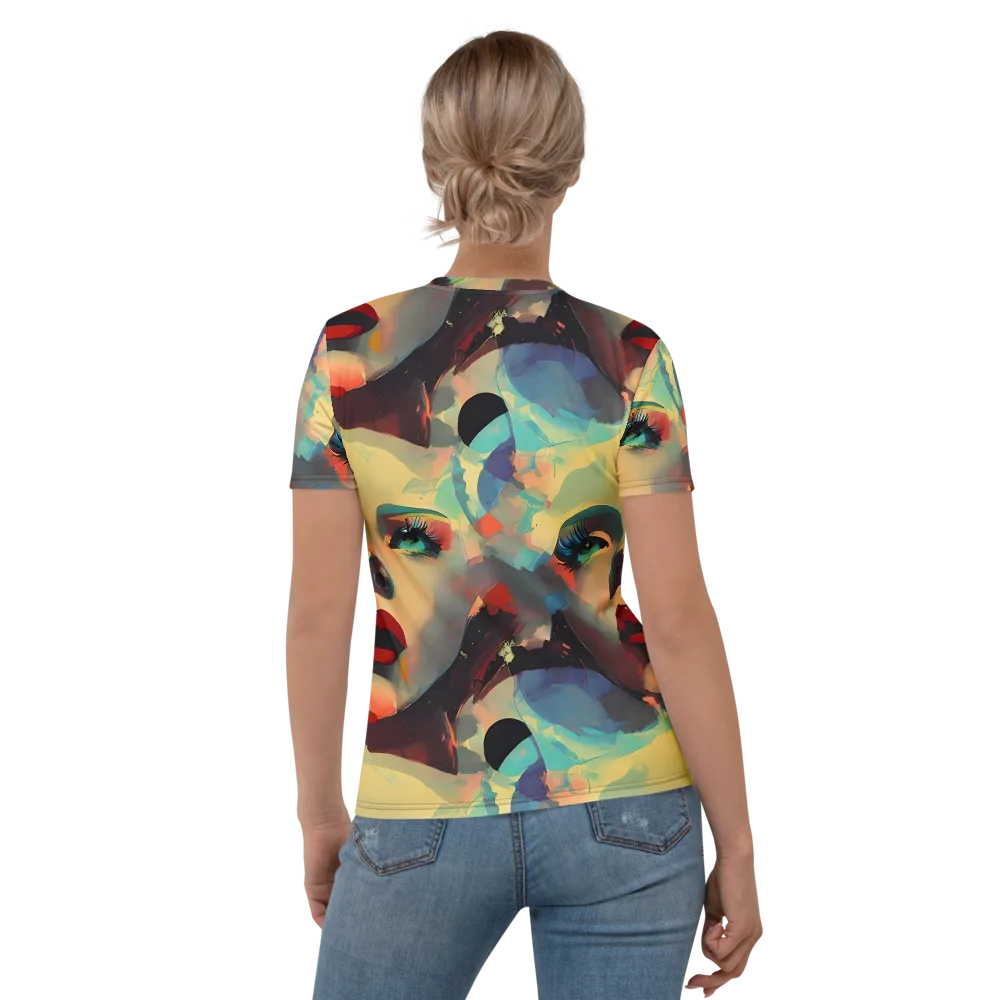 Astral Reflections on Women's Crew Neck T-Shirt — Back