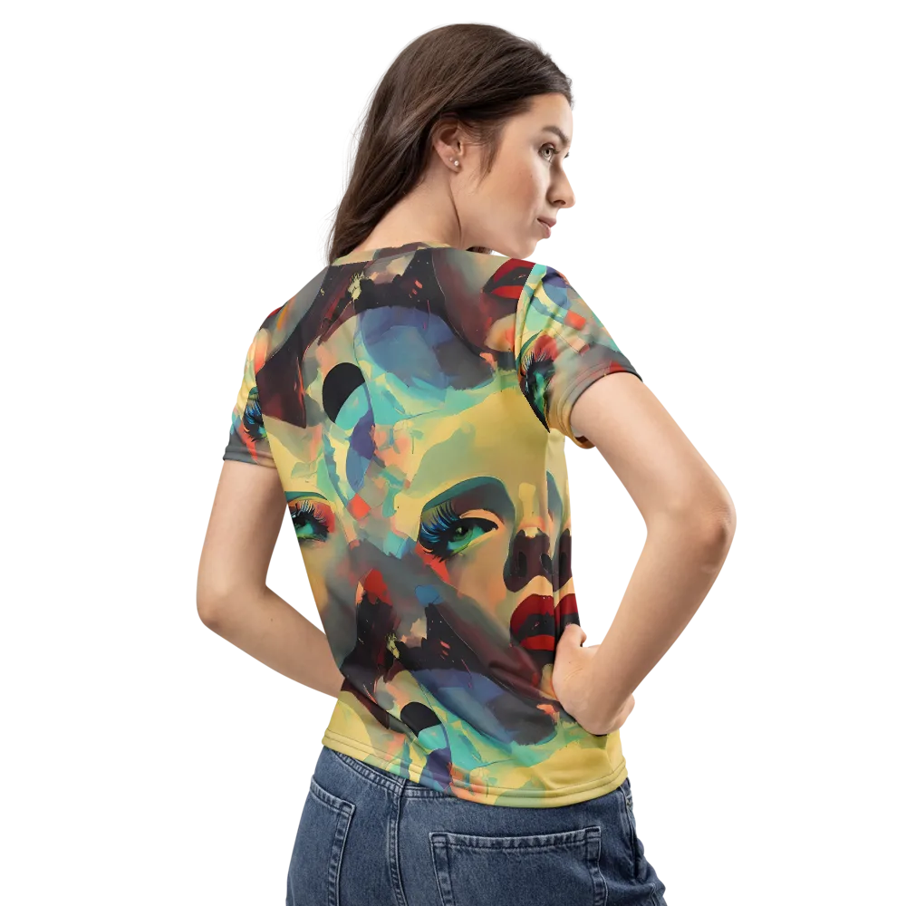 Astral Reflections on Women's Crew Neck T-Shirt — Back