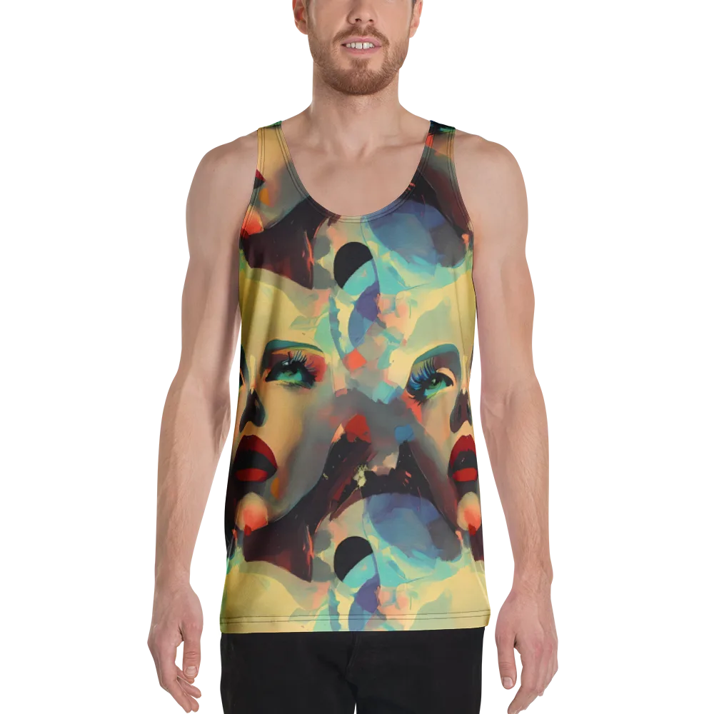 Astral Reflections on Men's Tank Top — Front