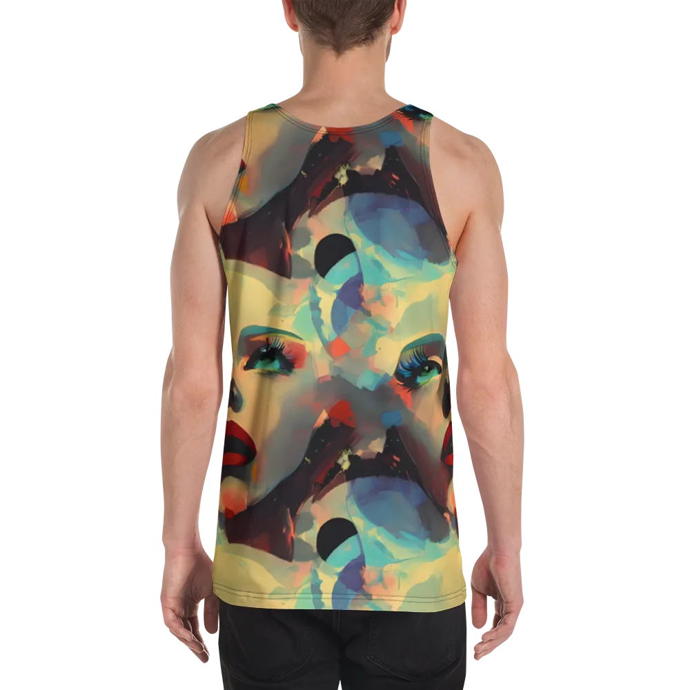 Astral Reflections on Men's Tank Top — Back