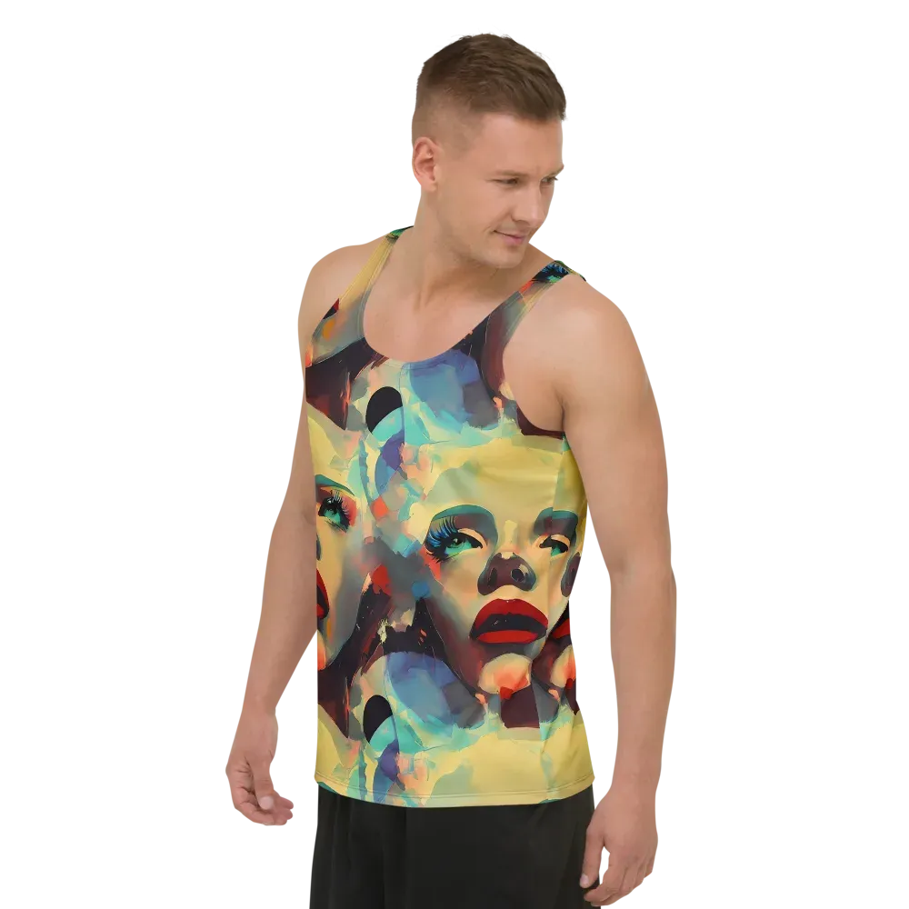 Astral Reflections on Men's Tank Top — Left Front