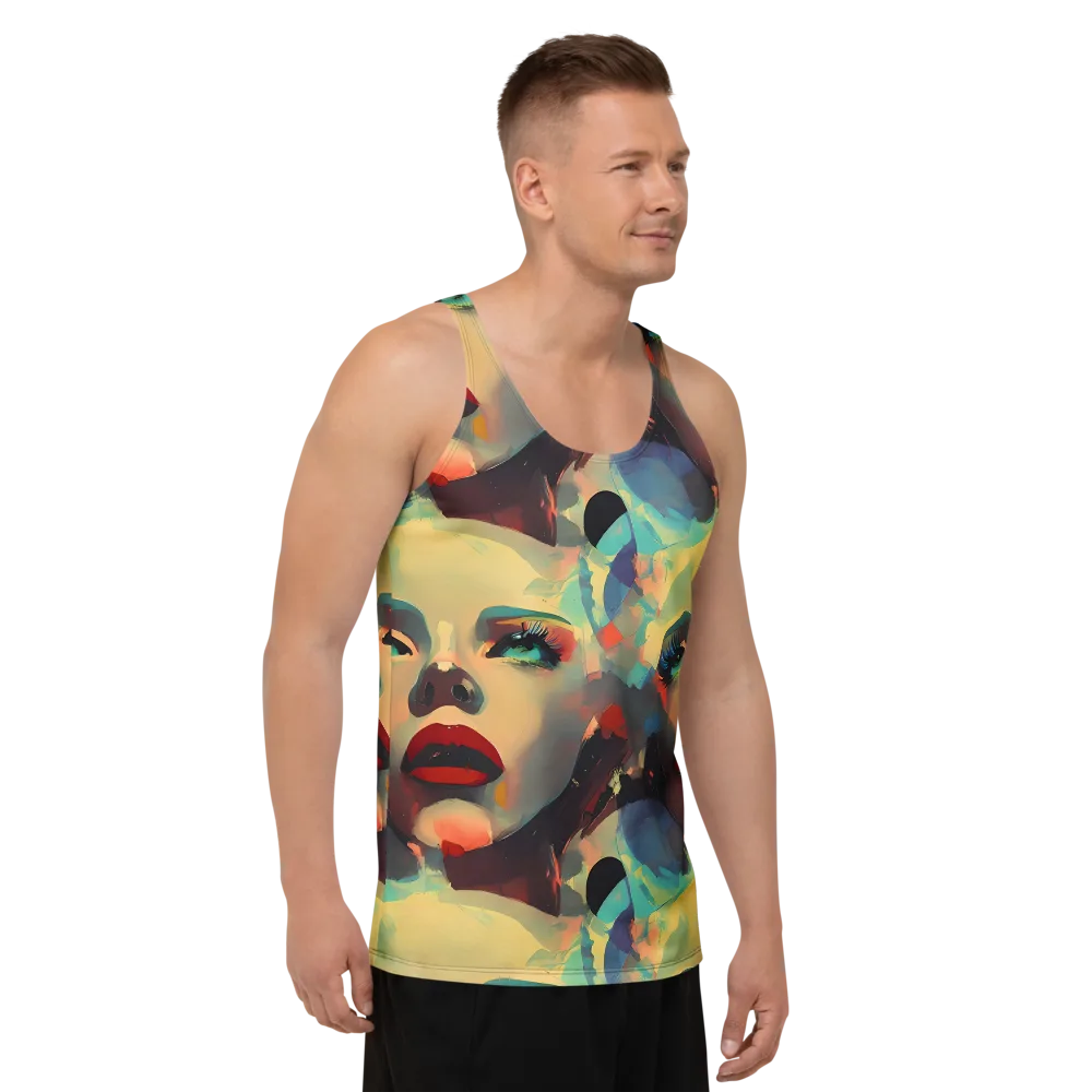 Astral Reflections on Men's Tank Top — Right Front