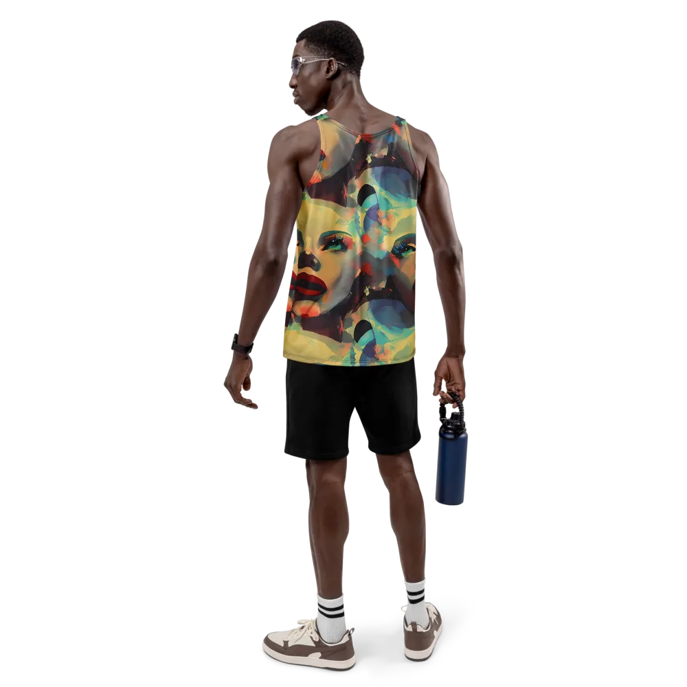 Astral Reflections on Men's Tank Top — Back