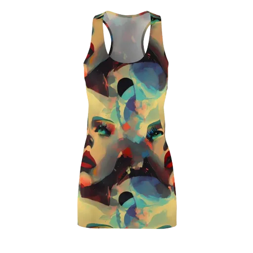 Astral Reflections on a Racerback Dress