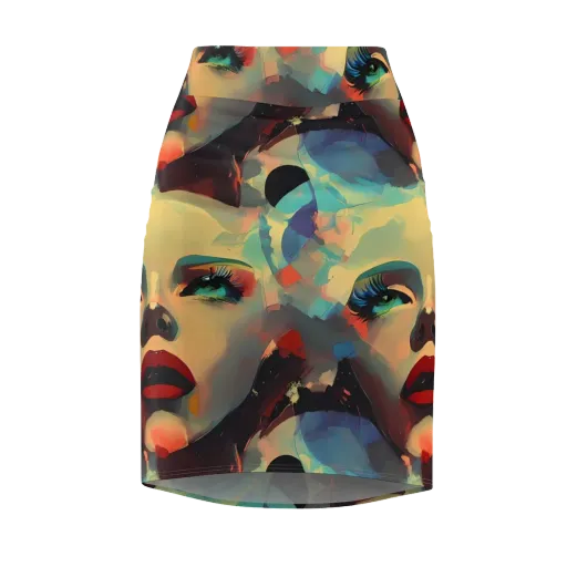 Astral Reflections on a Pencil Skirt