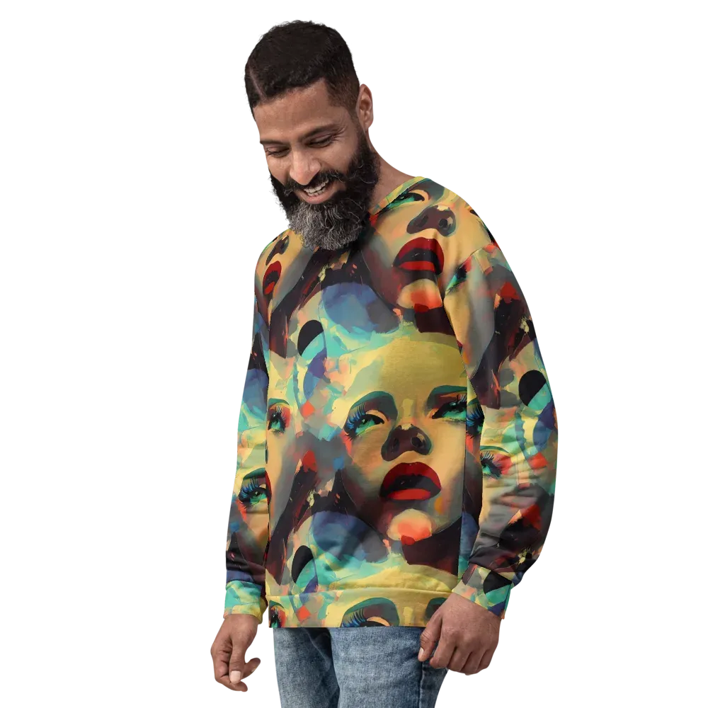 Astral Reflections on Sweatshirt — Left Front