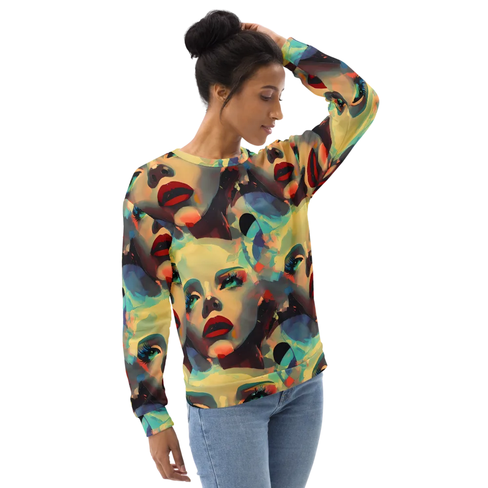 Astral Reflections on Sweatshirt — Right Front