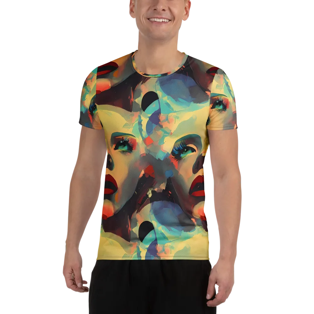 Astral Reflections on Men's Athletic T-Shirt — Front