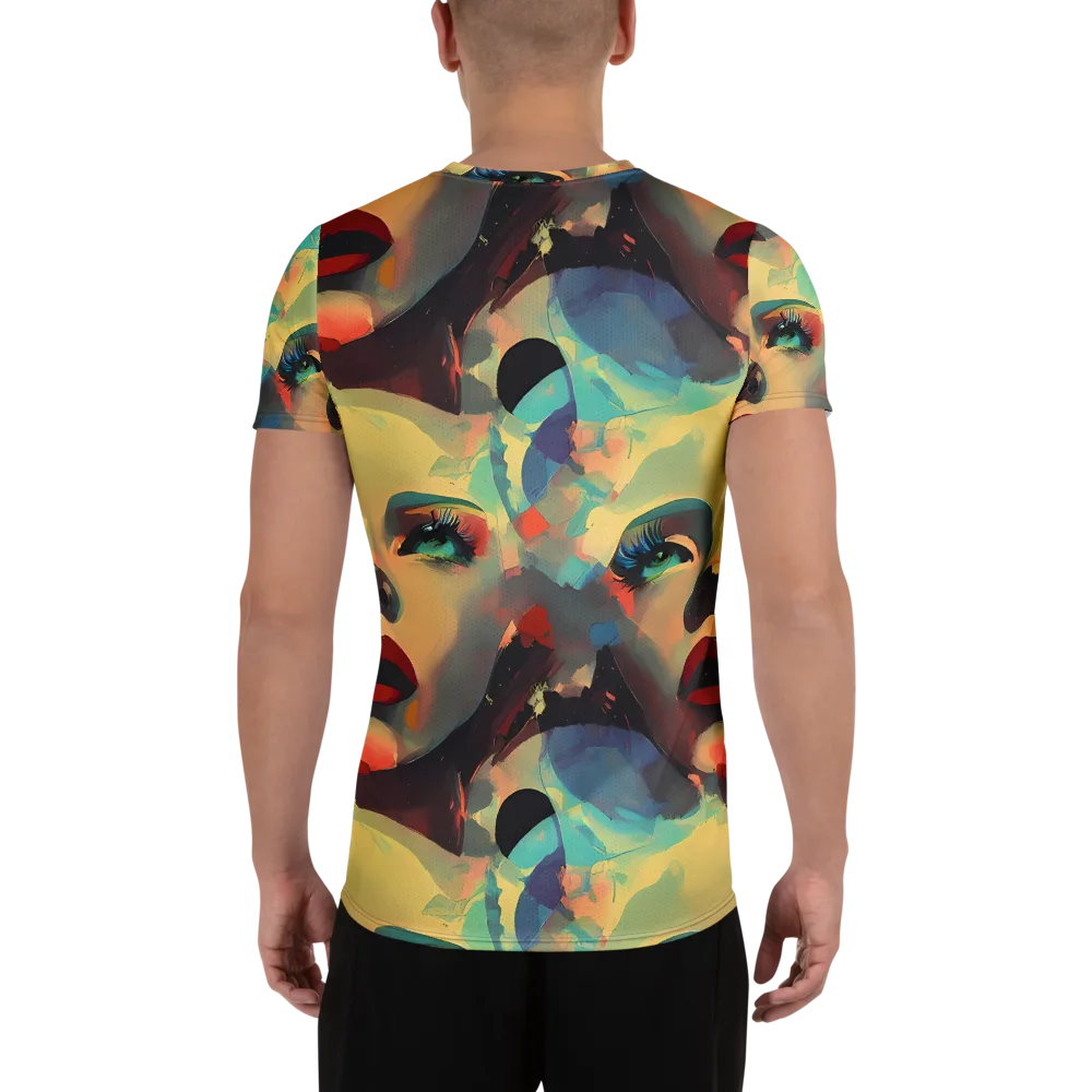 Astral Reflections on Men's Athletic T-Shirt — Back