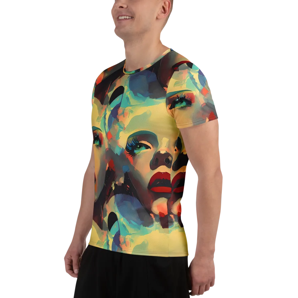 Astral Reflections on Men's Athletic T-Shirt — Left