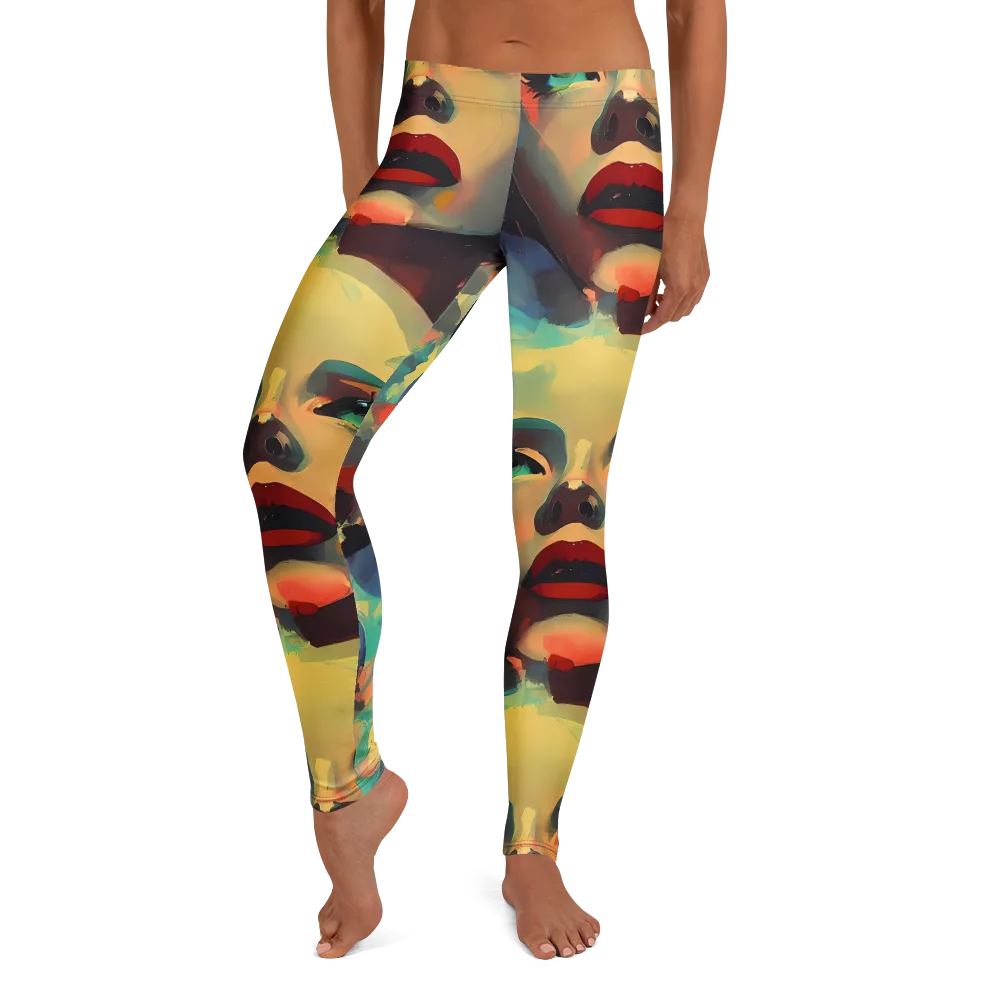 Astral Reflections on Leggings — Front