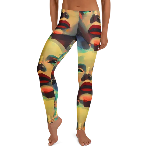 Astral Reflections on a Leggings