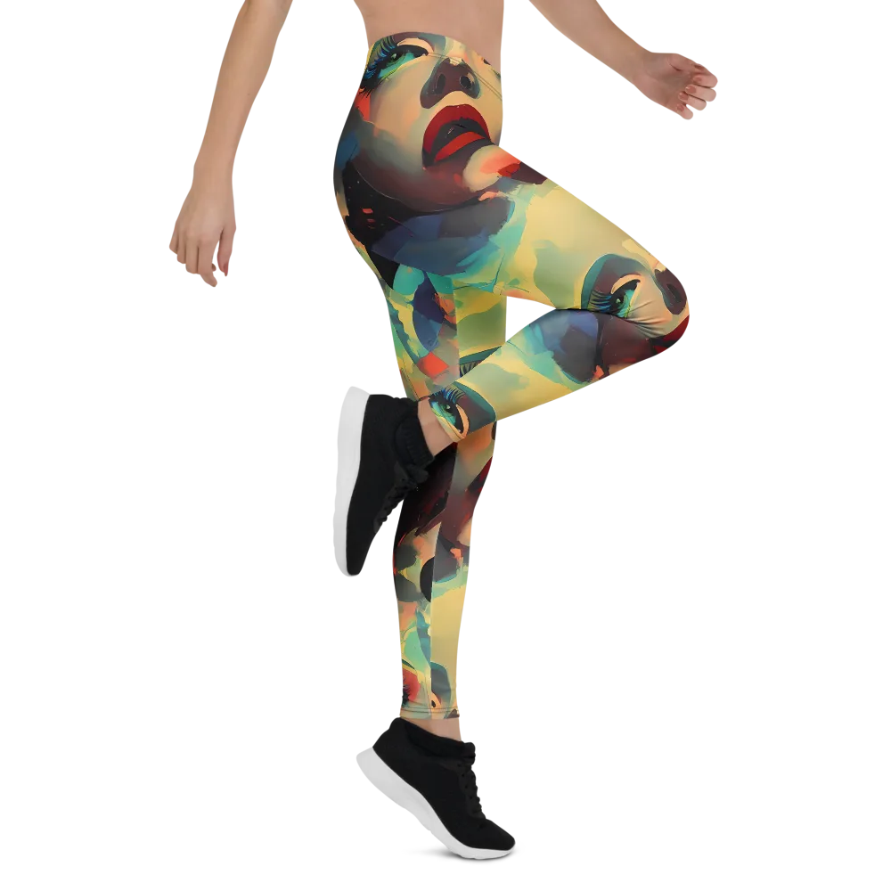 Astral Reflections on Leggings — Right