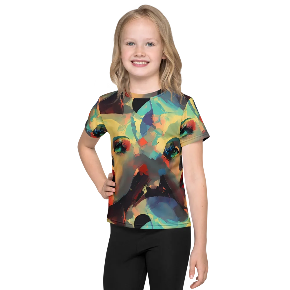 Astral Reflections on Kids Crew Neck T-Shirt — Front