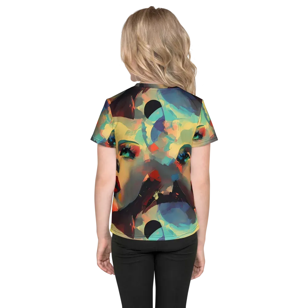 Astral Reflections on Kids Crew Neck T-Shirt — Back