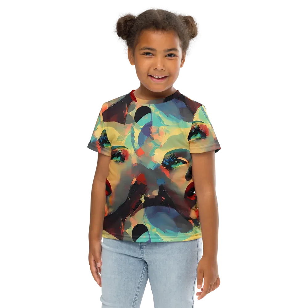Astral Reflections on Kids Crew Neck T-Shirt — Front