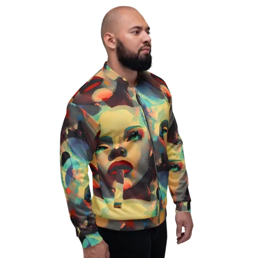 Astral Reflections on a Bomber Jacket