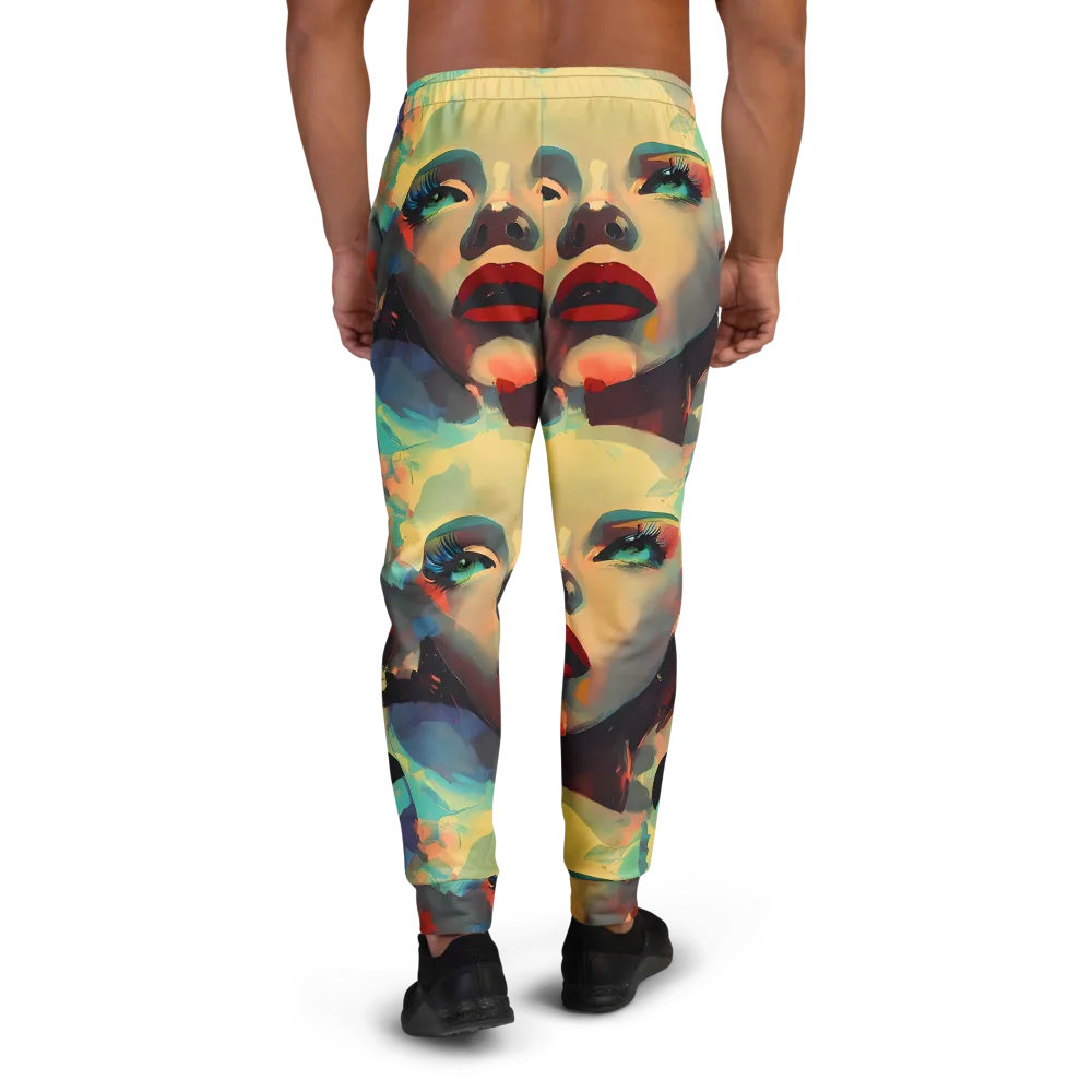 Astral Reflections on Men's Joggers — Back