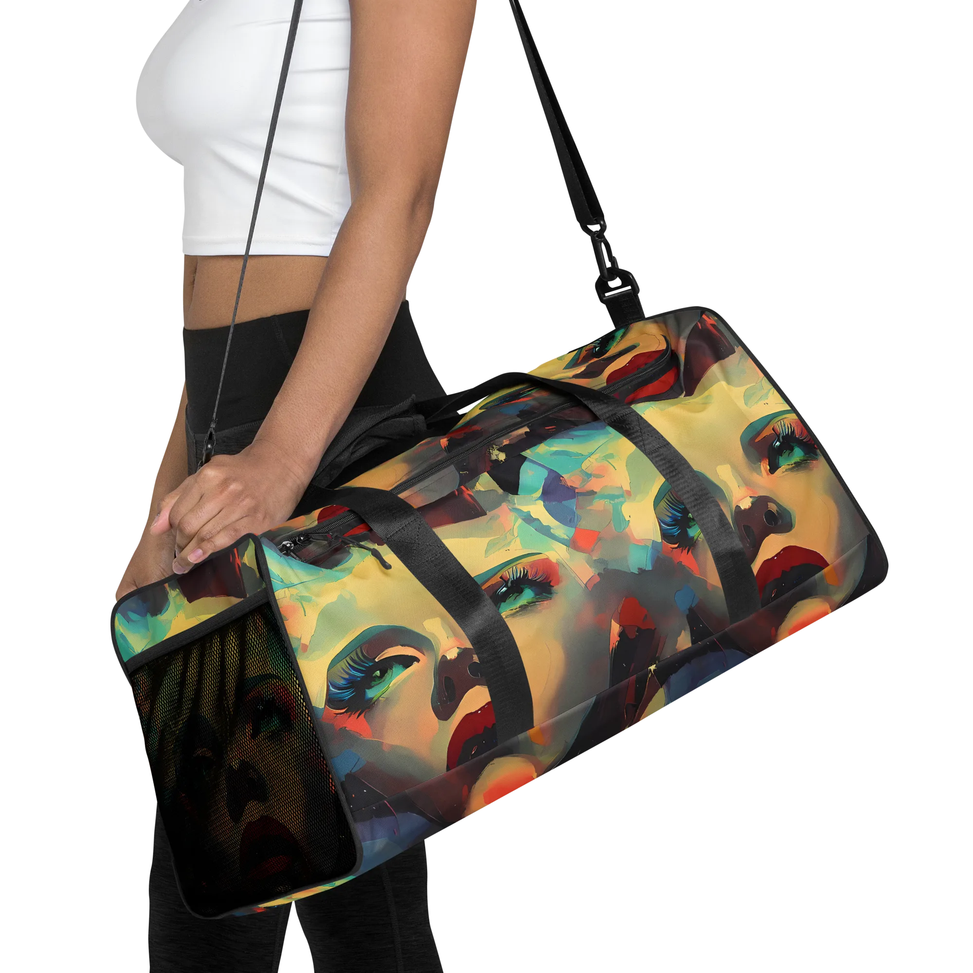 Astral Reflections on Duffle Bag — Front
