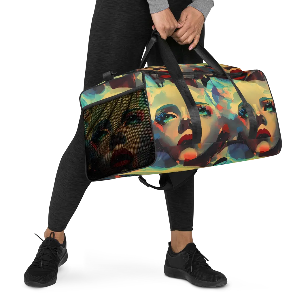 Astral Reflections on Duffle Bag — Right Front