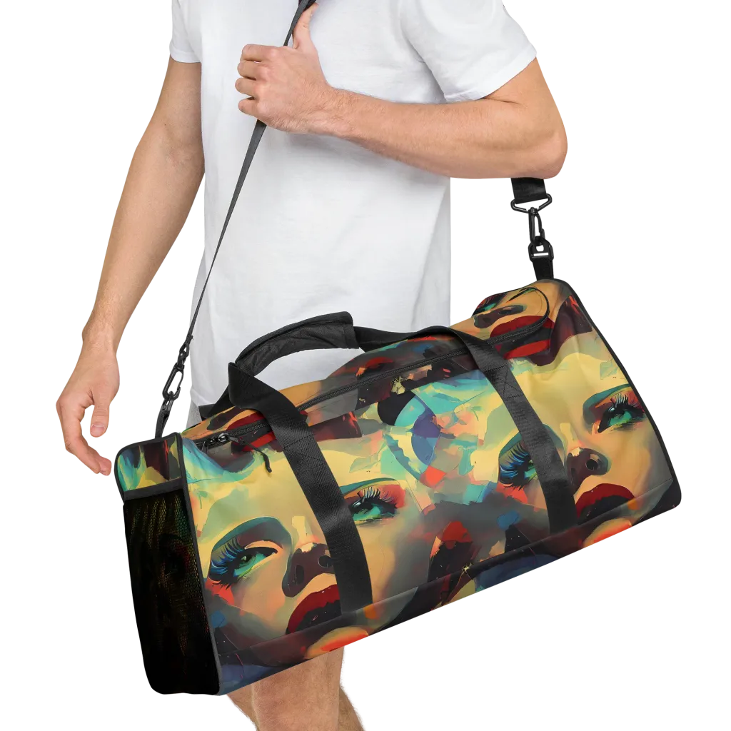 Astral Reflections on Duffle Bag — Right Front