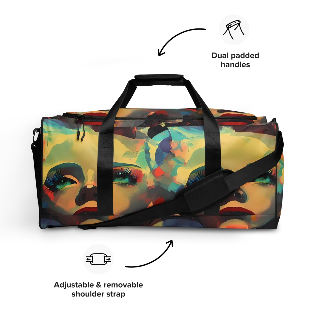 Astral Reflections on Duffle Bag — Front