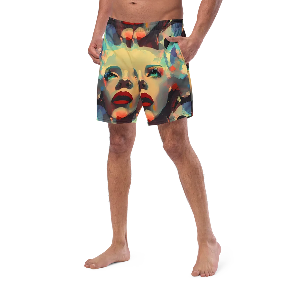 Astral Reflections on Swim Trunks — Left Front