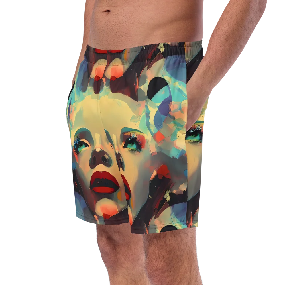 Astral Reflections on Swim Trunks — Left Front