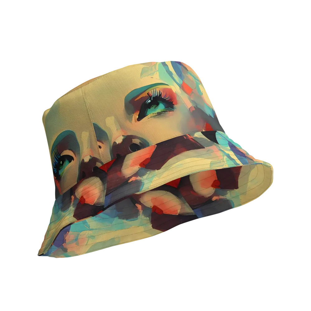 Astral Reflections on Reversible Bucket Hat — Product details Outside