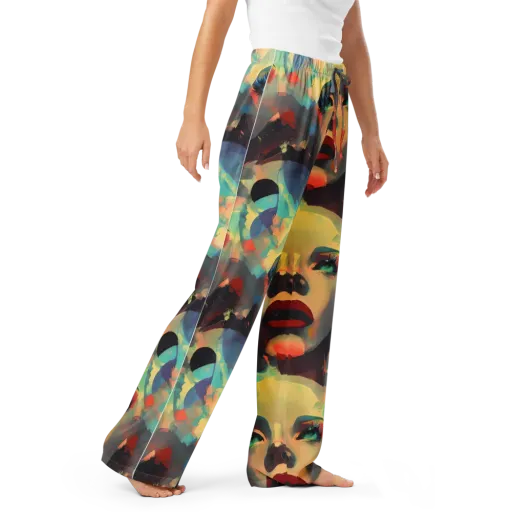 Astral Reflections on a Women's Pajama Pants