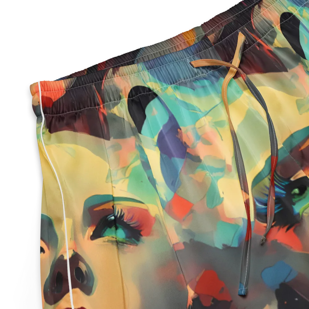 Astral Reflections on Women's Pajama Shorts — Product details