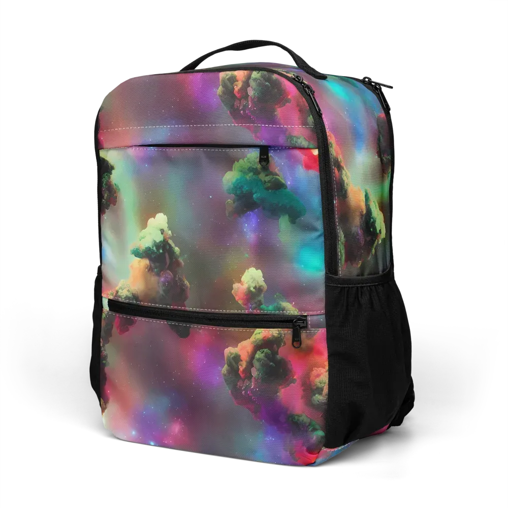 Nebula Dreams on Utility Backpack — Left Front