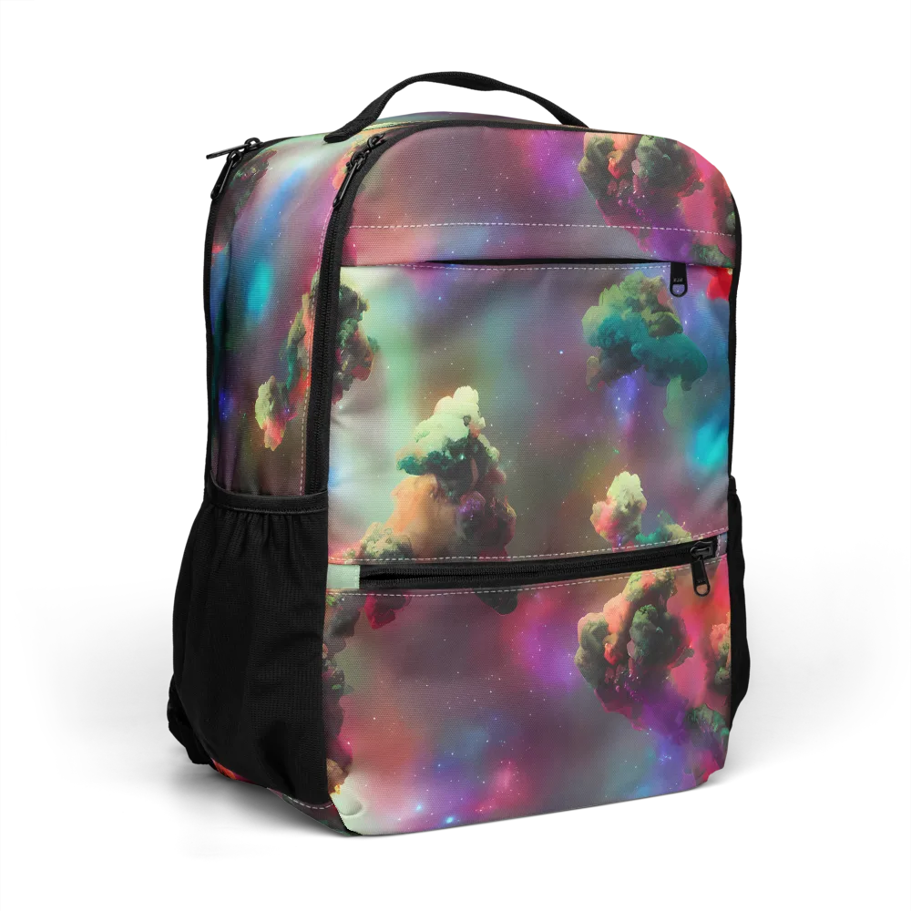 Nebula Dreams on Utility Backpack — Right Front