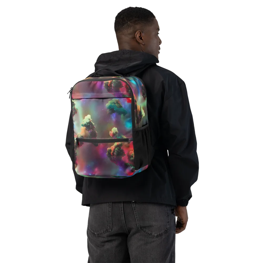 Nebula Dreams on Utility Backpack — Back