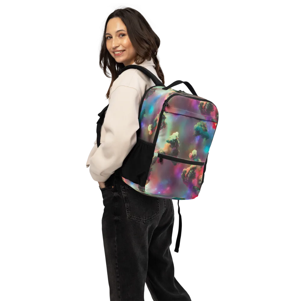 Nebula Dreams on Utility Backpack — Back
