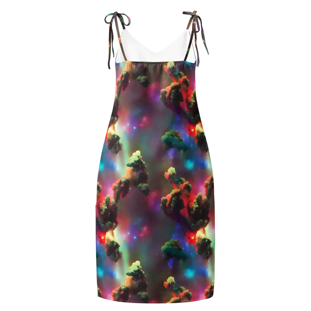 Nebula Dreams on Slip Dress — Back