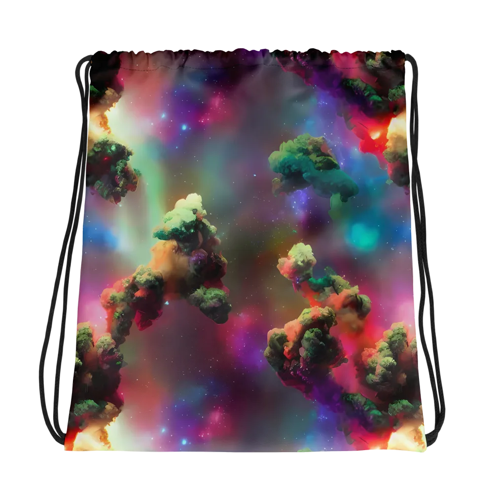 Nebula Dreams on Drawstring Bag — Photo