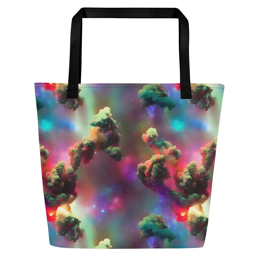Nebula Dreams on Large Tote Bag W/ Pocket — Front