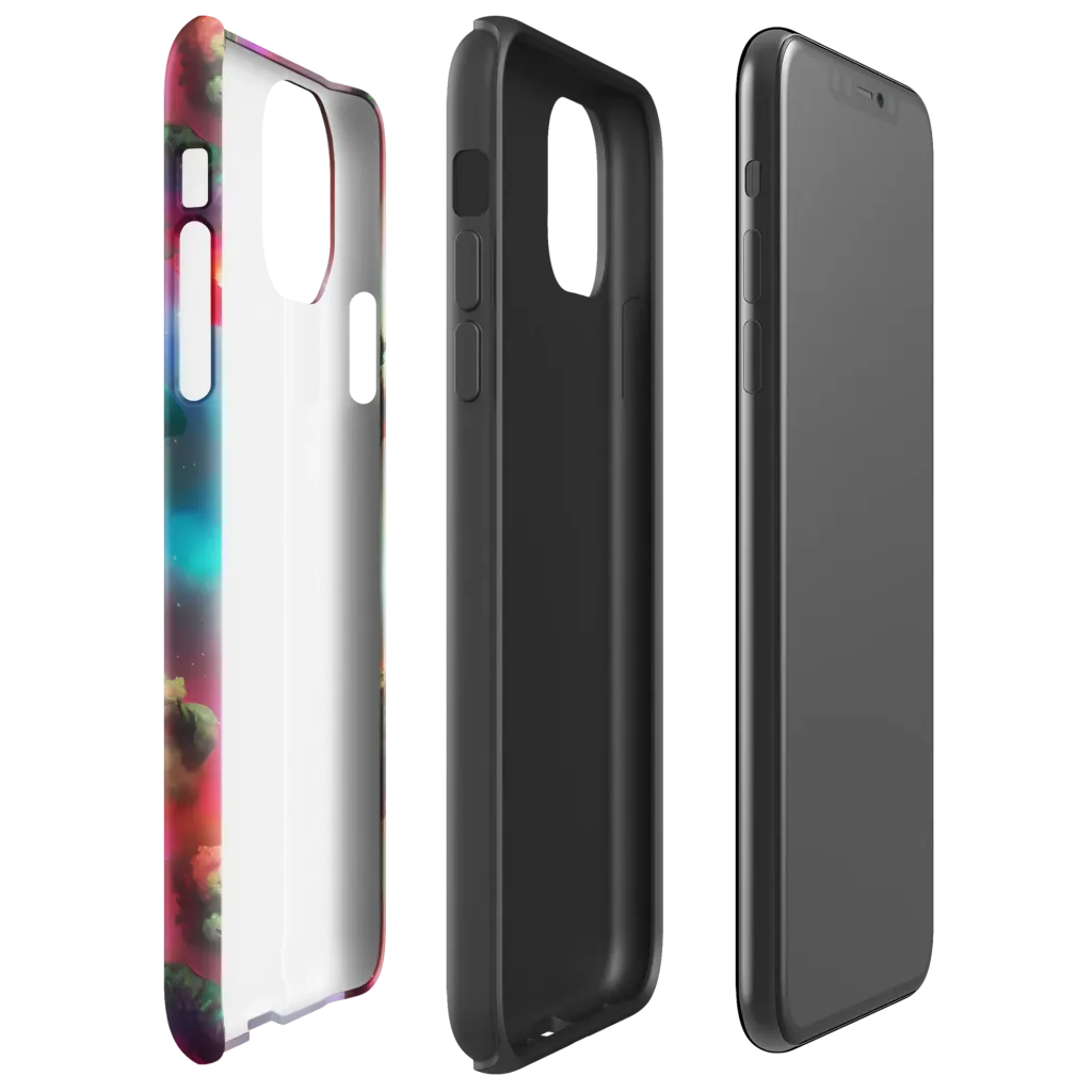 Nebula Dreams on Tough Case for iPhone® — Right