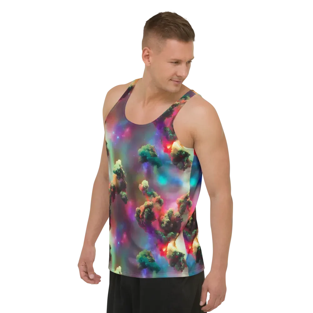 Nebula Dreams on Men's Tank Top — Left Front