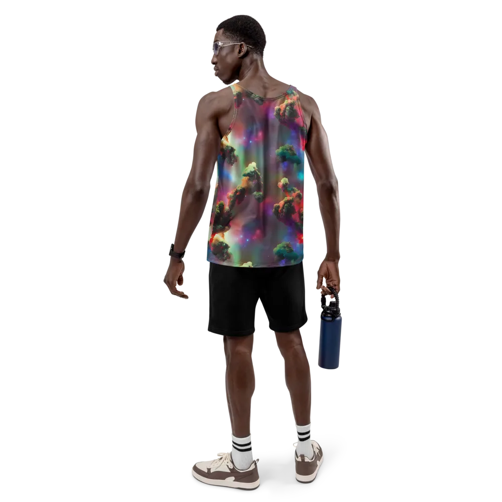 Nebula Dreams on Men's Tank Top — Back