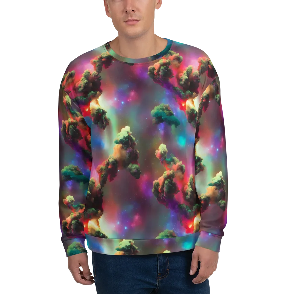 Nebula Dreams on Sweatshirt — Front