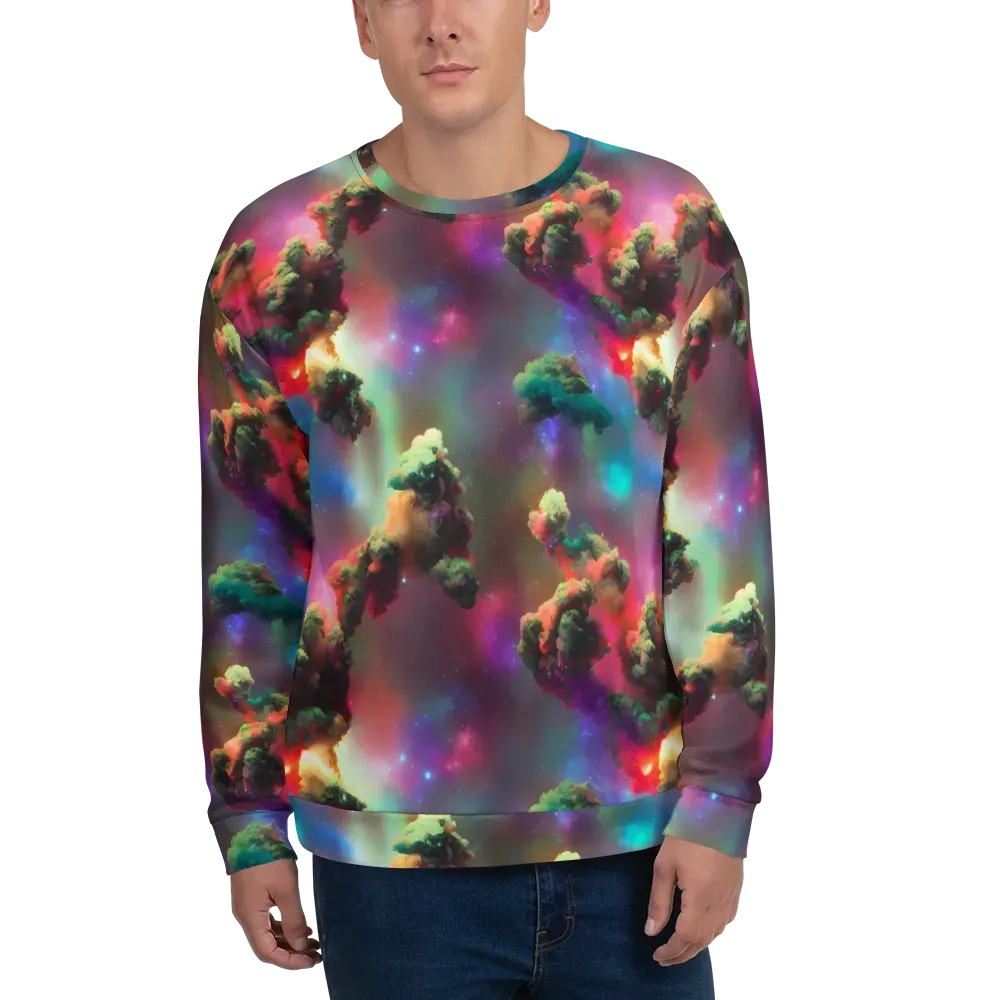 Nebula Dreams on Sweatshirt — Front
