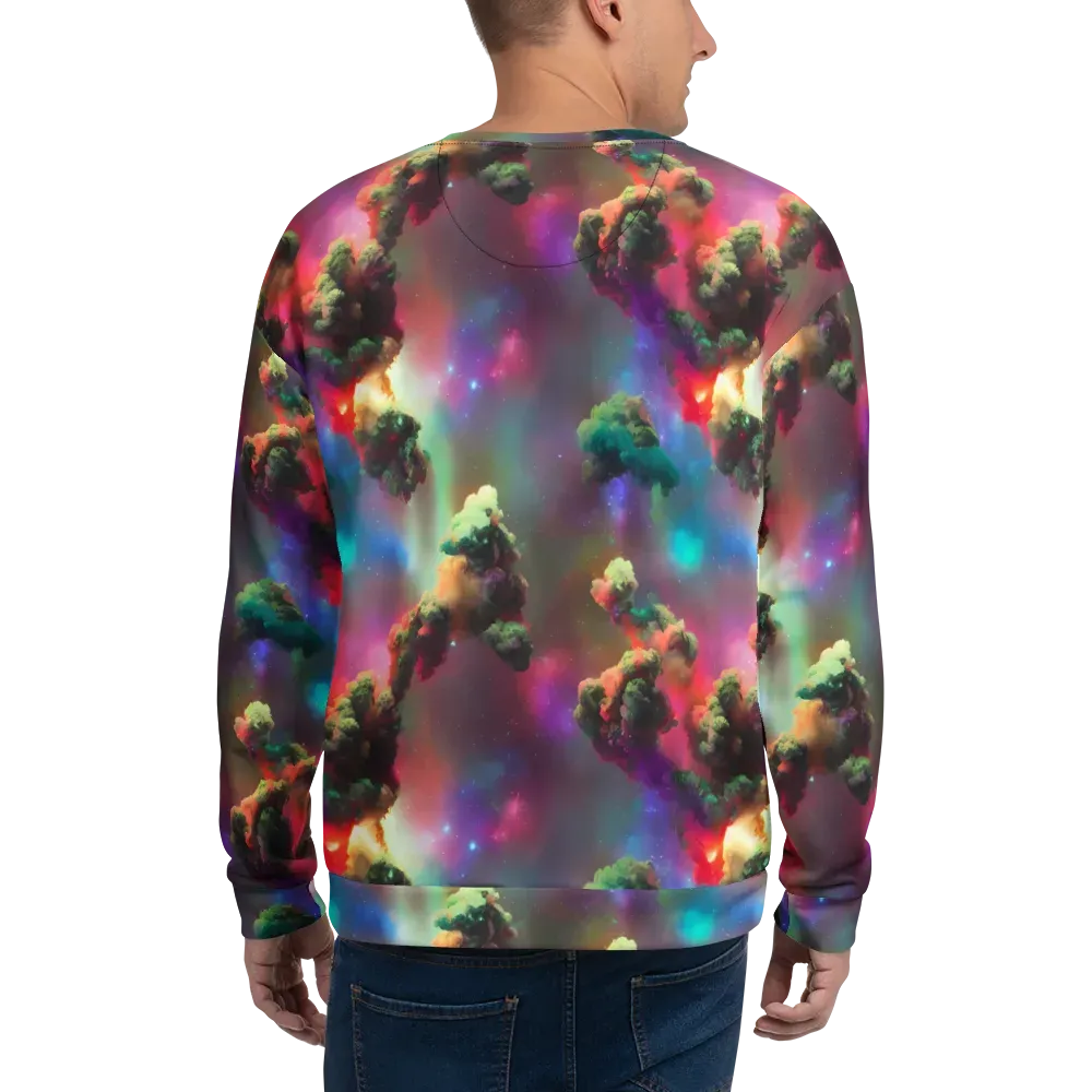 Nebula Dreams on Sweatshirt — Back