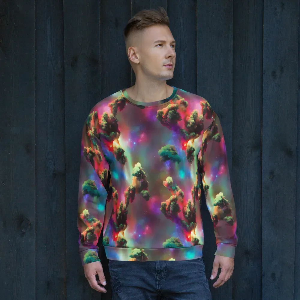 Nebula Dreams on Sweatshirt — Front
