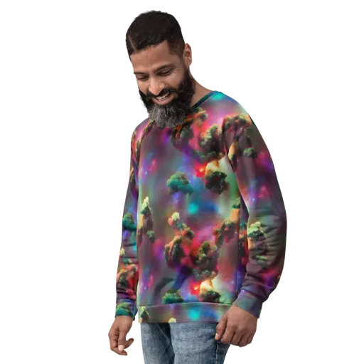 Nebula Dreams on a Sweatshirt
