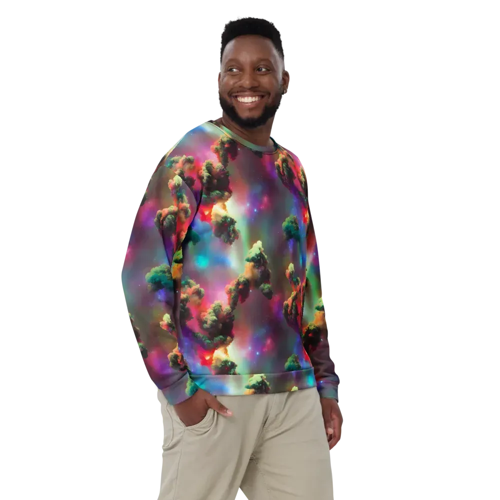 Nebula Dreams on Sweatshirt — Front